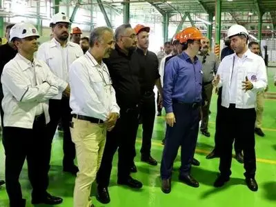 بازدید مدیر عامل هلدینگ صبا انرژی از شرکت توسعه پلیمر پادجم