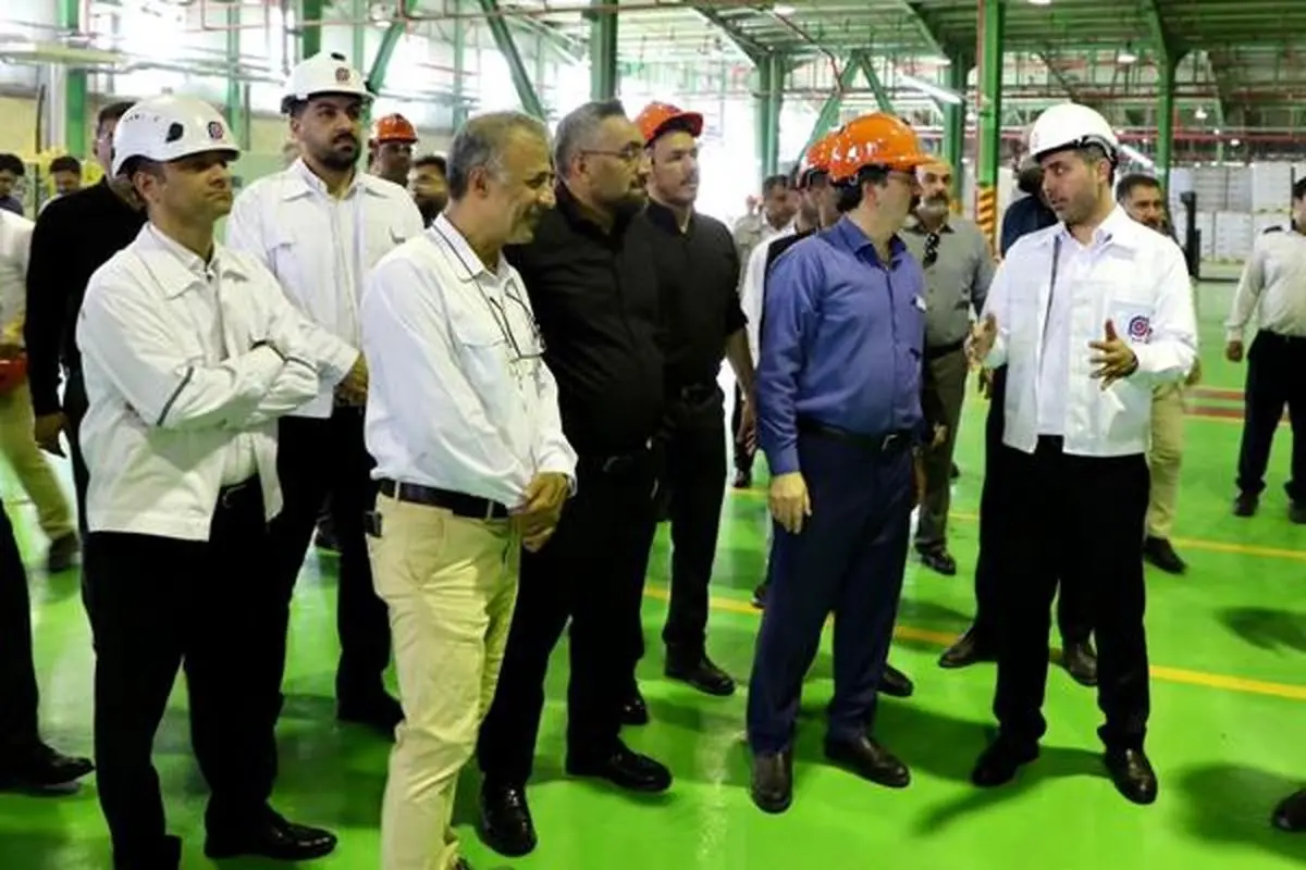 بازدید مدیر عامل هلدینگ صبا انرژی از شرکت توسعه پلیمر پادجم