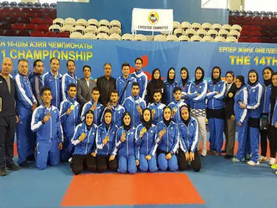 پیشتازی ایران در جدول رده بندی مدالی تا پایان روز دوم  