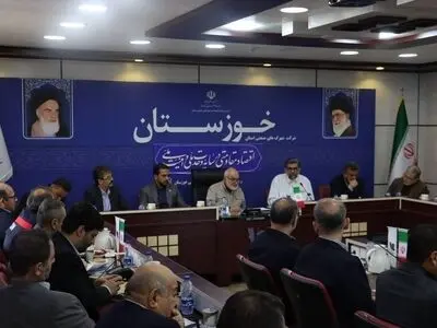 وضعیت واحدهای صنعتی آسیب‌دیده خوزستان مورد بررسی قرار گرفت