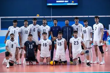 صعود مقتدرانه والیبال نوجوانان ایران به فینال بازی‌های آسیایی جوانان