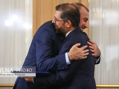 تودیع و معارفه سخنگویان جدید و پیشین وزارت امور خارجه 