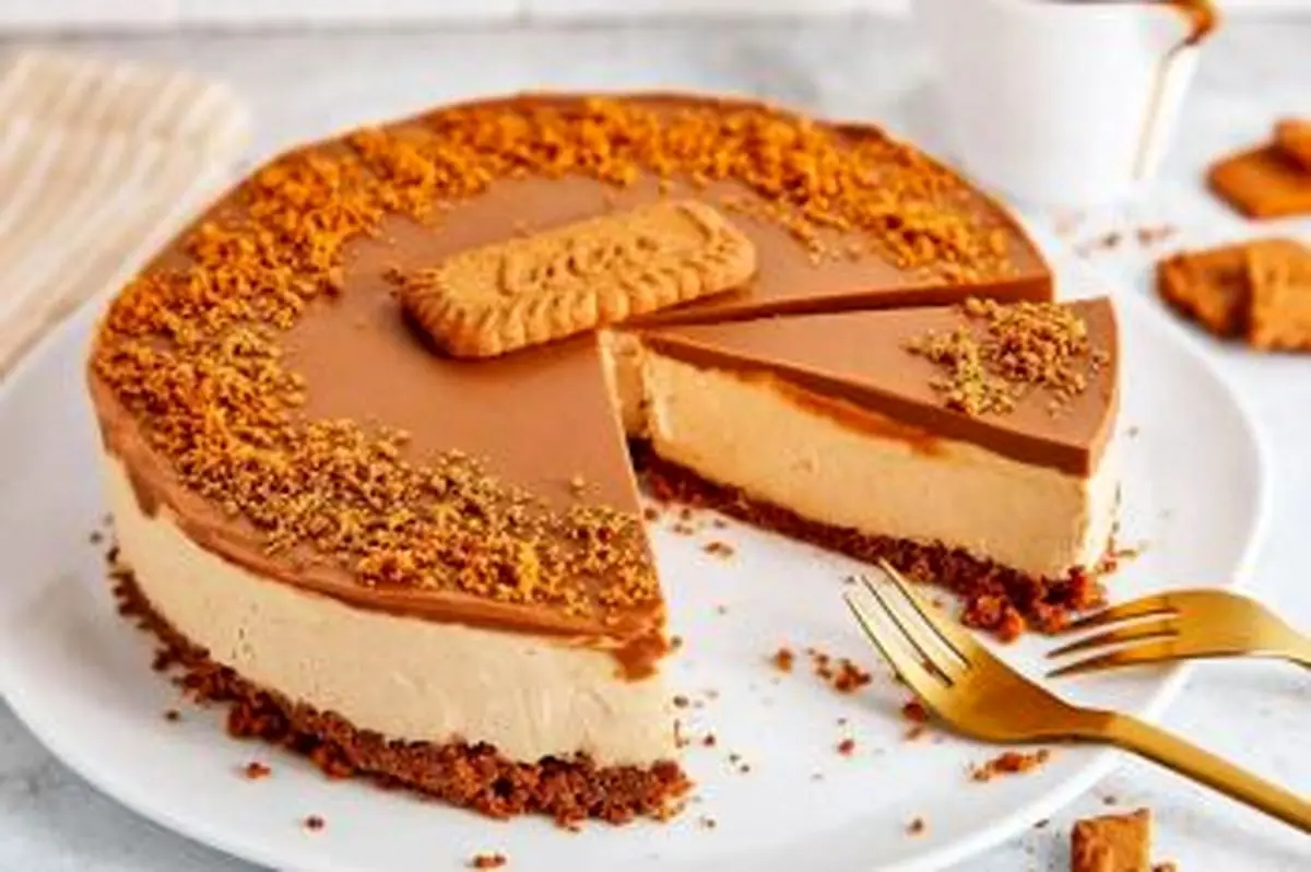 طرز تهیه چیزکیک لوتوس بدون فر 