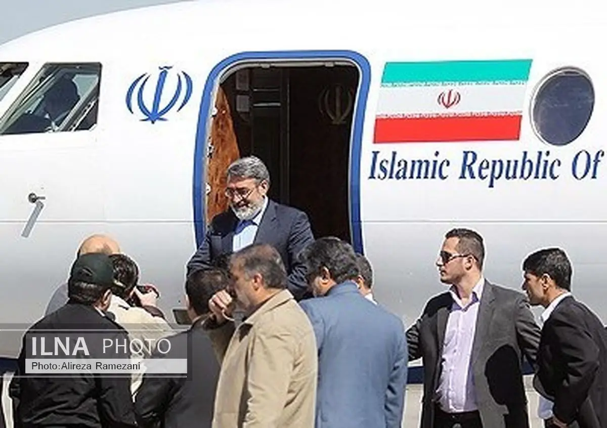 وزیر کشور وارد اصفهان شد