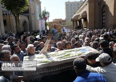 تشییع پیکر «محمد کاسبی»
