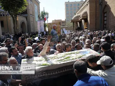تشییع پیکر «محمد کاسبی»