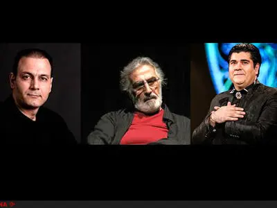 Alireza Ghorbani and Salar Aqili are singers of national anthem for Iran football team