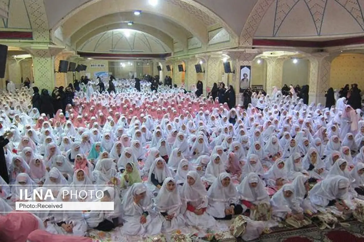 جشن تکلیف 1400 دانش‌آموز قزوینی برگزار شد