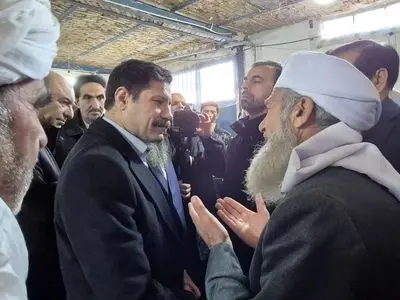 بازدید معاون رئیس‌جمهور در امور توسعه روستایی و مناطق محروم از روستای «پشته» تایباد