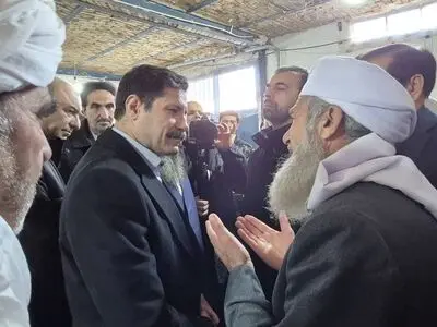 بازدید معاون رئیس‌جمهور در امور توسعه روستایی و مناطق محروم از روستای «پشته» تایباد