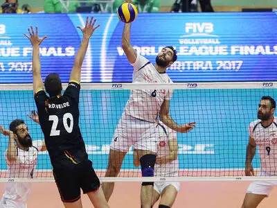 ایران 3 - 2 بلژیک ؛پیروزی تیم ملی والیبال ایران مقابل بلژیک