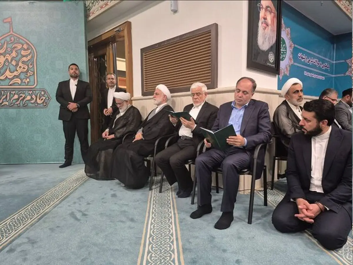 حضور معاون اول رئیس‌جمهور در مراسم گرامیداشت شهدای خدمت