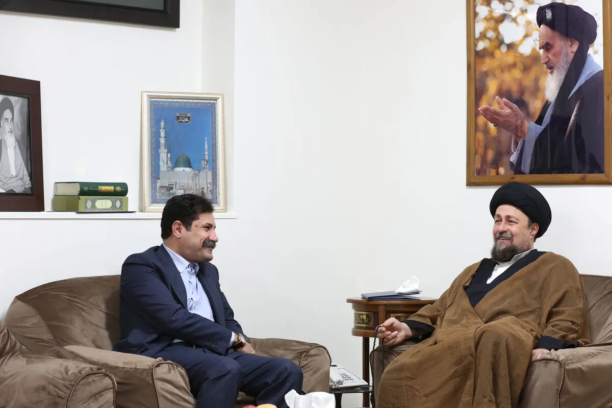  دیدار معاون رئیس جمهور با حجت الاسلام و المسلمین حسن خمینی