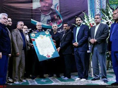 مراسم اولین سالگرد درگذشت  سرپرست خبرگزاری ایلنا در استان مازندران