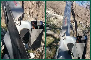 انهدام پهپاد پیشرفته هرون در آسمان استان مرکزی