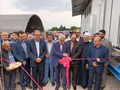 پست برق سیار رضوانشهر و اتصالات آن به بهره برداری رسید