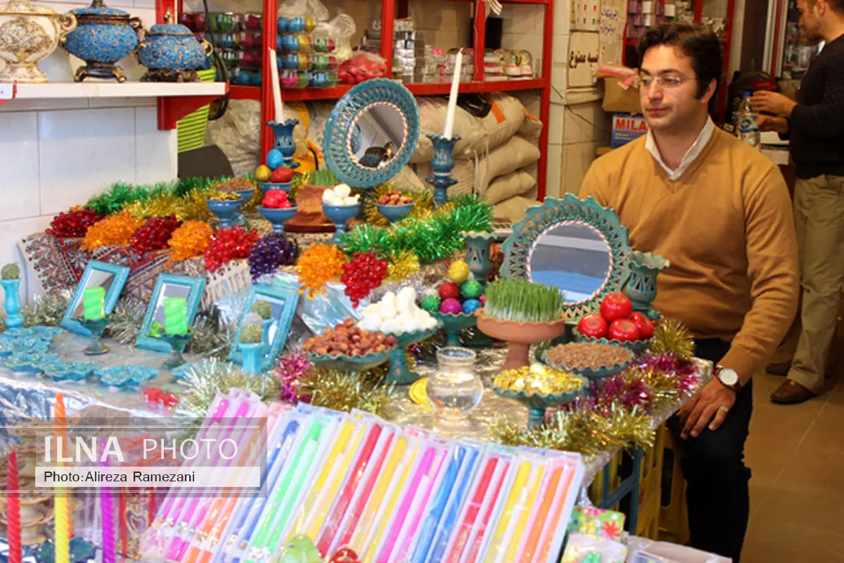 بازار عید نوروز در کرمانشاه از دریچه دوربین