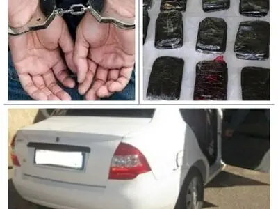توقیف خودروی تیبا با  ۱۰۳ کیلو تریاک در کاشان