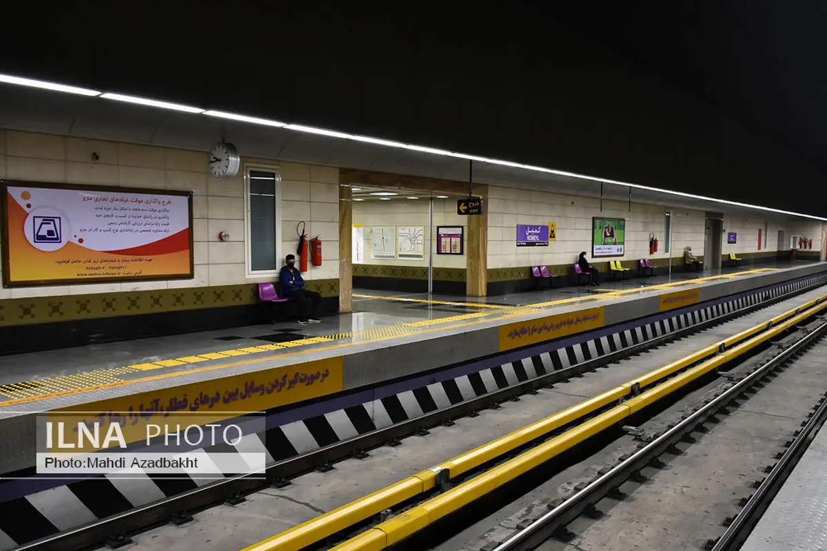 خط شش متروی تهران دهم و هفدهم بهمن سرویس دهی ندارد
