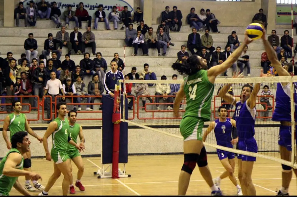 اوج‌گیری والیبال کرمانشاه در نیمه نخست سال