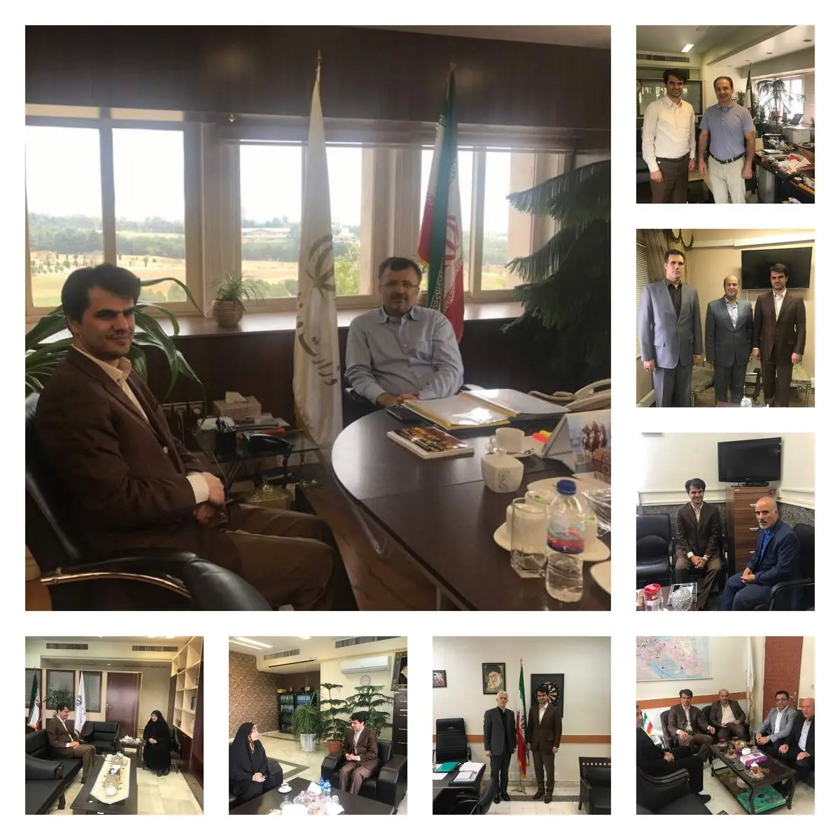 نشست دکتر عزیزی با معاونان و مسئولان وزارت ورزش و جوانان