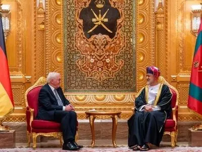 دیدار سلطان عمان با رئیس‌جمهور آلمان