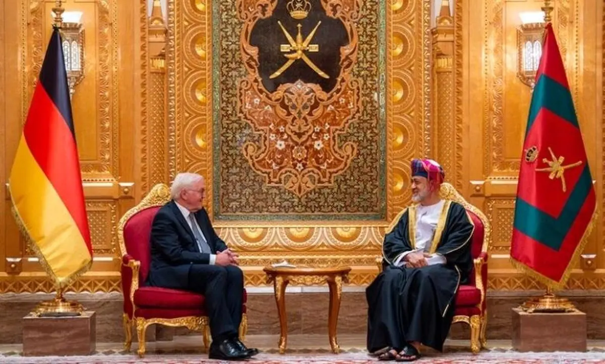 دیدار سلطان عمان با رئیس‌جمهور آلمان