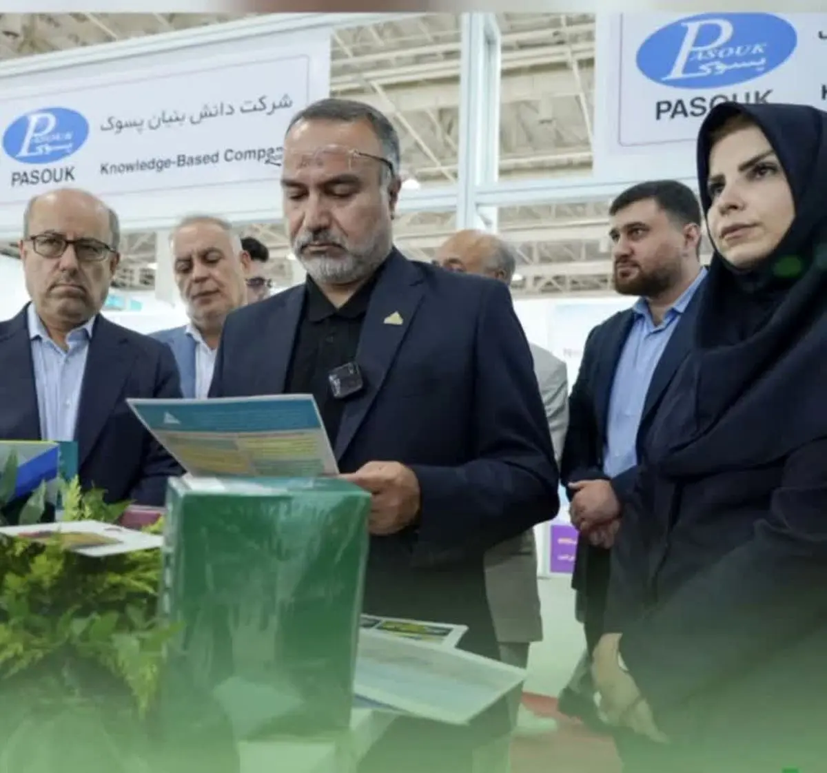 حضور معاون دبیرخانه شوایعالی مناطق آزاد در غرفه ارس نمایشگاه ایران زیر ساخت