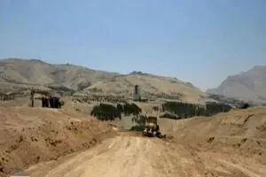آغاز عملیات اجرایی و تجهیز کارگاه کمربندی غربی خرم‌آباد