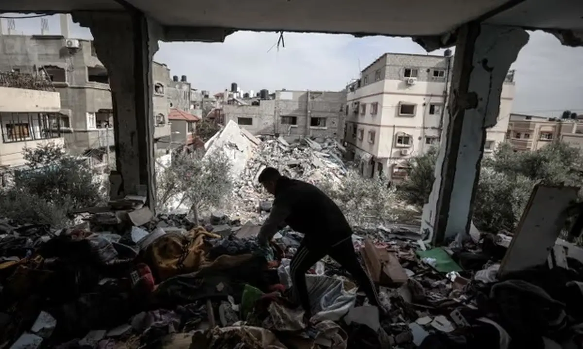 در حمله هوایی اسرائیل یک امدادگر ‌و ۷۰ نفر از اعضای خانواده او کشته شدند