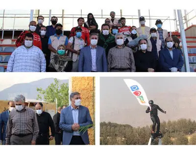 بازدید مدیران شبکه نسیم از پشت صحنه برنامه‌های تولیدی