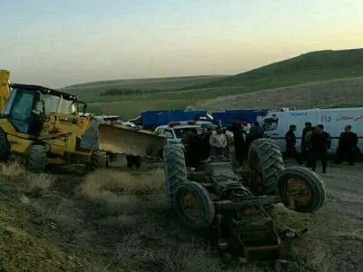 کشاورز ۲۵ ساله قائمشهری در حادثه کار با تراکتور جان باخت