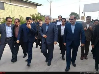 گزارش تصویری بازدید معاون علمی و فناوری رئیس جمهور از شهرک صنعتی خرمشهر