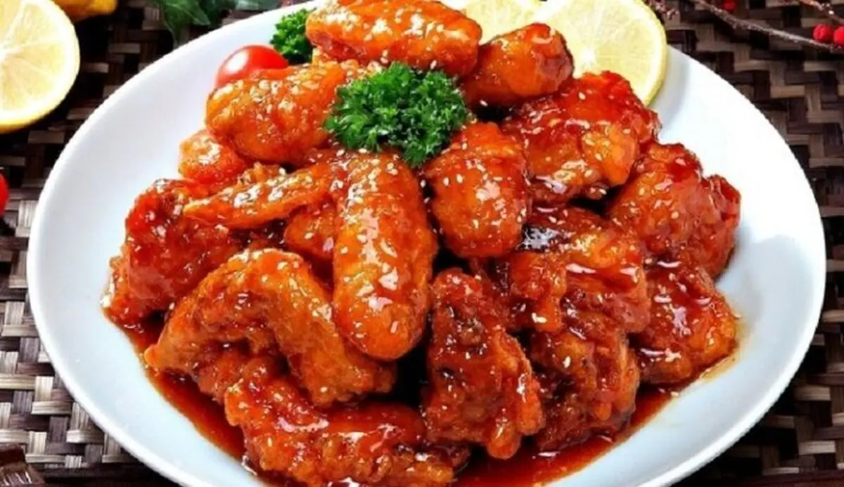 طرز تهیه مرغ سوخاری اسپایسی کره‌ای