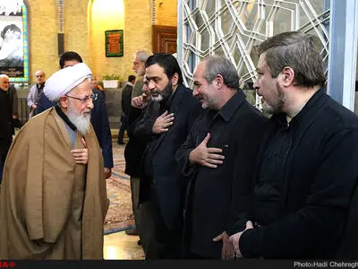 مراسم  هفتمین روز درگذشت مرحوم آیت الله العظمی سید عبدالکریم موسوی اردبیلی