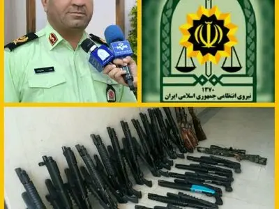 شناسایی و دستگیری اعضای باند قاچاق سلاح در اهواز