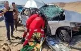 ۲ فوتی براثر تصادف پژو پارس با تریلر 