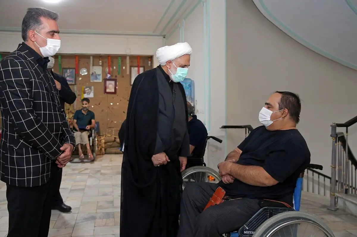جانبازان نماد ایثار، صبر و استقامت هستند/ ایجاد سازوکاری برای ارتباط مستقیم‌تر خانواده‌های شهدا با قوه قضاییه