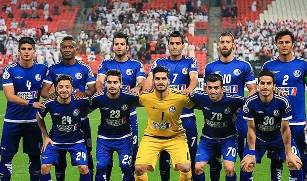11 بازیکن استقلال خوزستان مقابل لخویا 