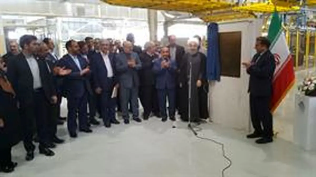  افتتاح خط تولید سمند در سمنان 