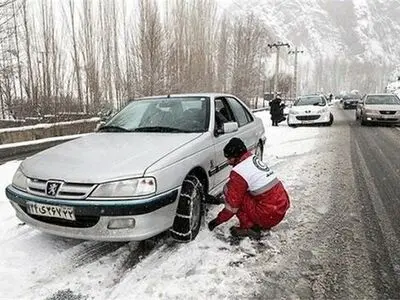 زنجیرچرخ؛ شرط تردد در محورهای کوهستانی استان اردبیل