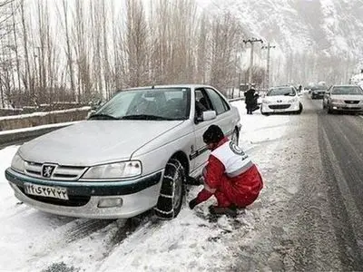 زنجیرچرخ؛ شرط تردد در محورهای کوهستانی استان اردبیل