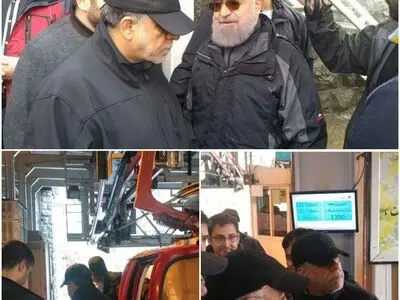 رییس جمهور با تیپ ورزشی به توچال رفت