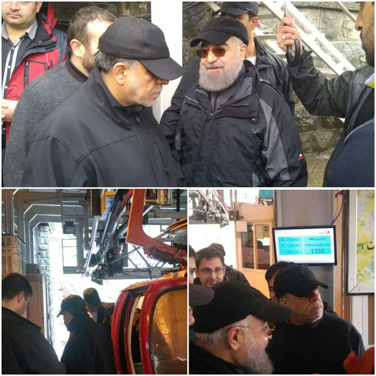 رییس جمهور با تیپ ورزشی به توچال رفت