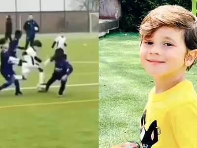 ویدیو: مهارت فوتبالی بی نظیر پسر لیونل مسی