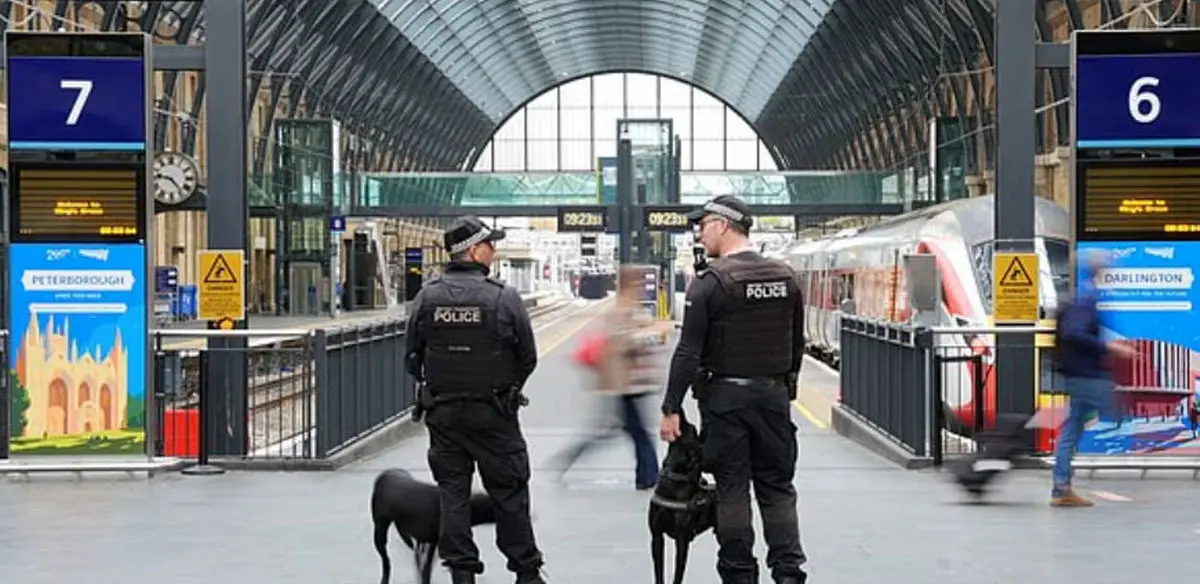 وقوع نزدیک به ۱۶ هزار جرم و جنایت در خط ریلی انگلستان