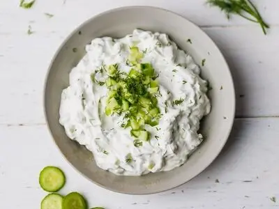 سبزی مخصوص ماست و خیار