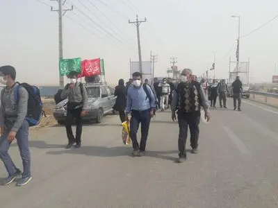 وقوع پدیده گرد و غبار در مناطق مرزی 