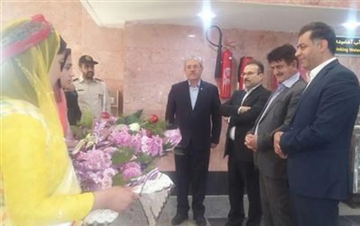 مدیرعامل بانک قرض الحسنه مهر ایران وارد یاسوج شد