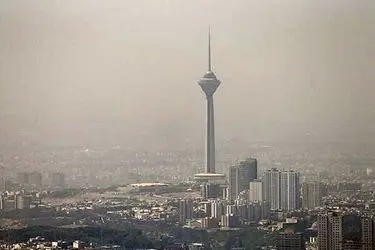 هوای تهران نارنجی شد

